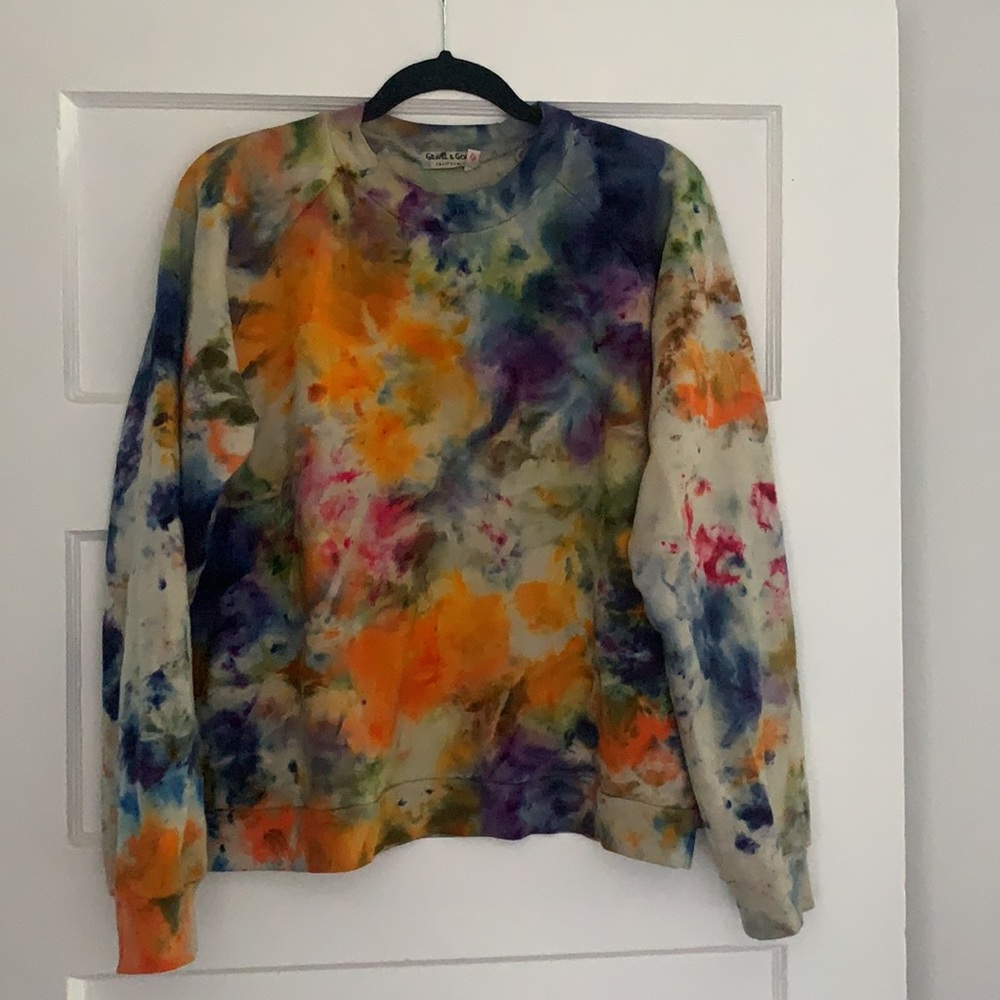 Gravel & Gold townesie sweatshirt tie dye size 03 (M)